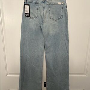 7 For All Mankind Lotta Tailorless Jeans Size 28 – Frozen Wash – NWT Wide Leg